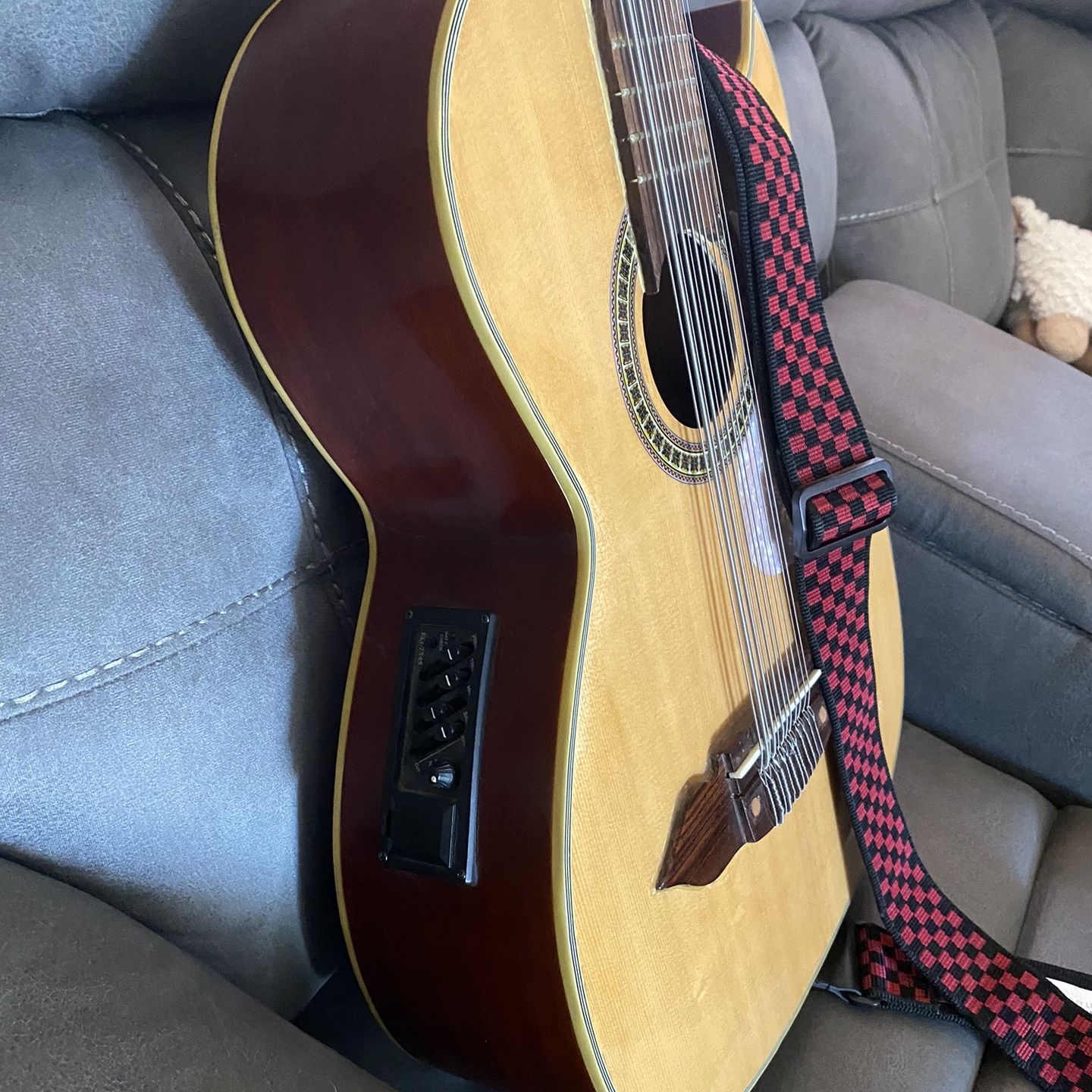 12 String Rossetti Acoustic Electric Guitar