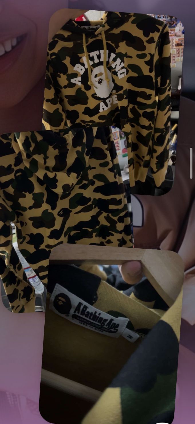 Bape Hoodie Low Price 150 Never Worn To Small