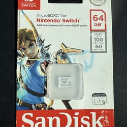 Nintendo Switch Licensed Micro Sd Cards 64GB