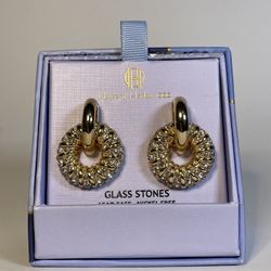 House Of Harlow Dangle Earrings Gold Plated