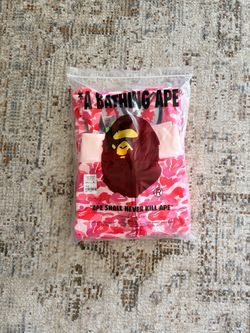Pink Bathing Ape Hoodie