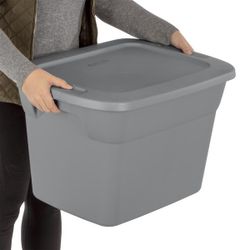 Sterilite 10-gallon storage tote With  Lid