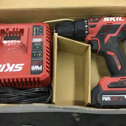 Skil 20V Drill In Box W/ Battery And Charger 