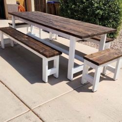 Long Outdoor Table