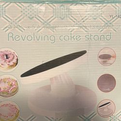 Revolving cake stand/fondant cake turntable