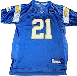 LaDainian Tomlinson #21 San Diego Chargers Reebok Jersey Youth XL 18-20 Blue