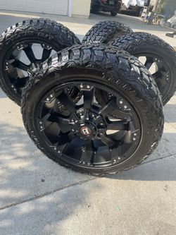 BALLISTIC OFF-ROAD RIMS AND TIRES