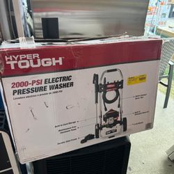 Brand new Hyper Tough 2000 PSI at 1.2 GPM 120 V Electric Powered Cold Water Pressure Washer
