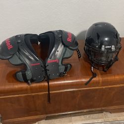 Youth XL Helmet And Pads 