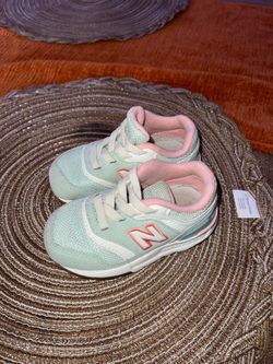 New Balance Toddler Sneakers Mint Green Pink