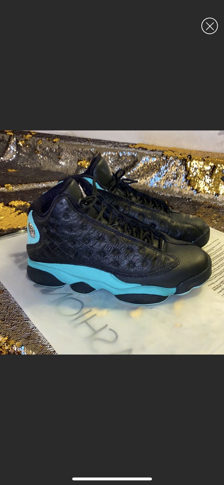 Retro 13 Air Jordan island greens