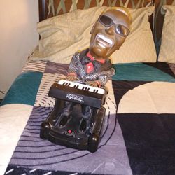 Singing Piano Ray Charles Doll 