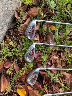 Taylormade Burner XD  6-PW, Titleist hybrid 585