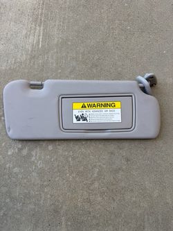 Honda CRV third generation passenger sunvisor