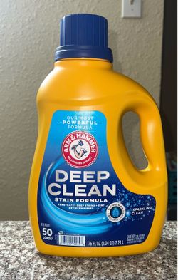 Arm and hammer deep clean 75oz detergent