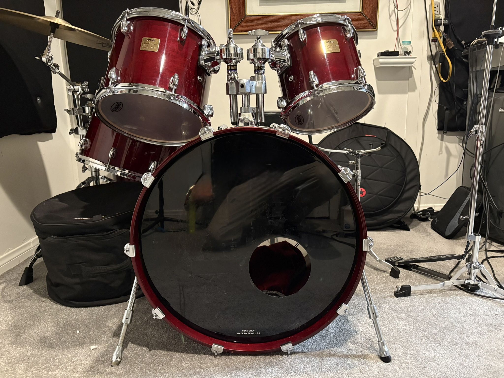 Yamaha Maple Custom Absolute Drum Kit (2001) – Pro-Level Classic!