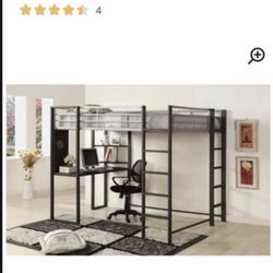 Loft Bed With Desk