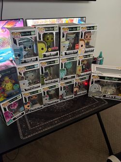 rick and morty funkos