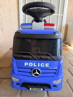 Mercedes-Benz Antos Police Ride-On Toy Truck