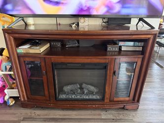 Electric Fireplace TV Stand Console