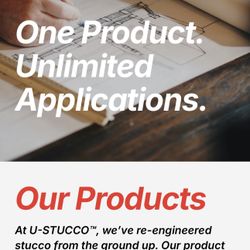 U-Stucco Bagged Lightweight Stucco