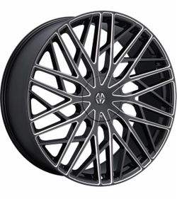 🔥 22x9 MASSIV 925 BLACK AND MILLED Wheels 🔥