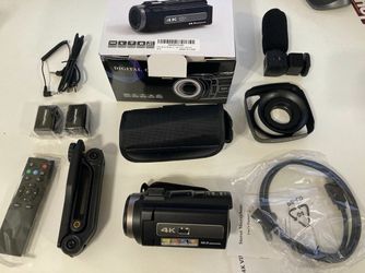 Aasonida 4K 60FPS Video Camera Camcorder 48MP
