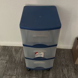 3 Drawer Bin Cart