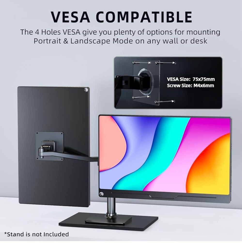 UPERFECT 15.6 FHD 1080P Monitor