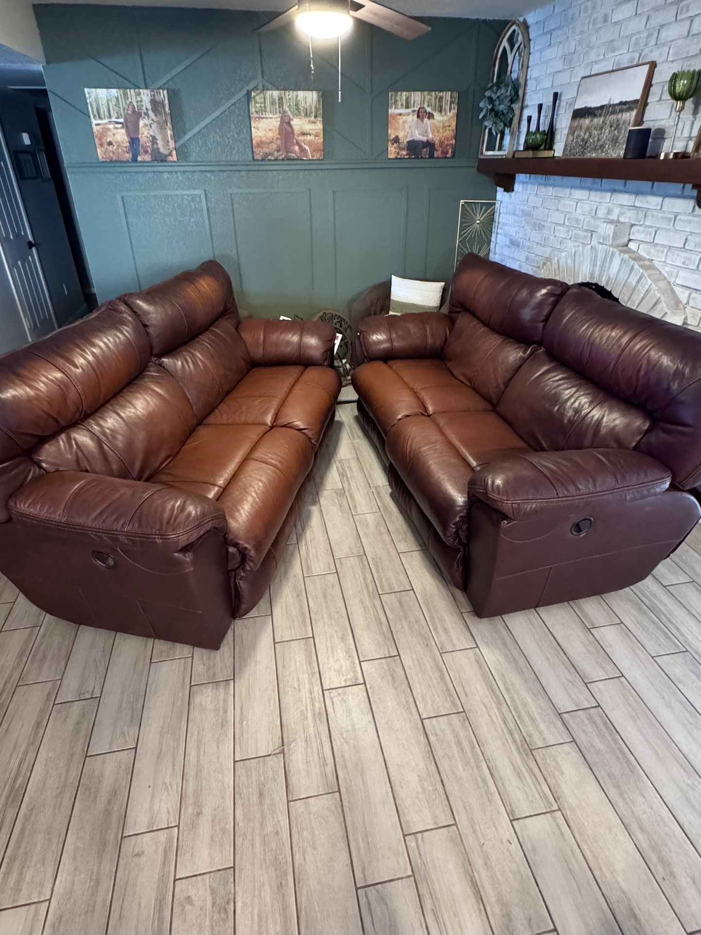 Leather Reclining Couches for Sale in Peoria, AZ - OfferUp