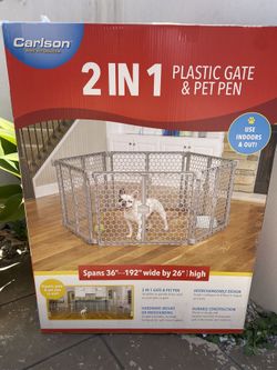 Puppy / Dog Play Pen And Crate