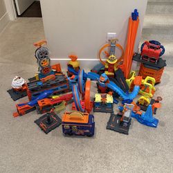 Misc Hot Wheel sets and tracks