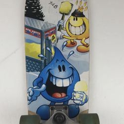 World Industries Skateboard flame boy vs wet willy Vintage