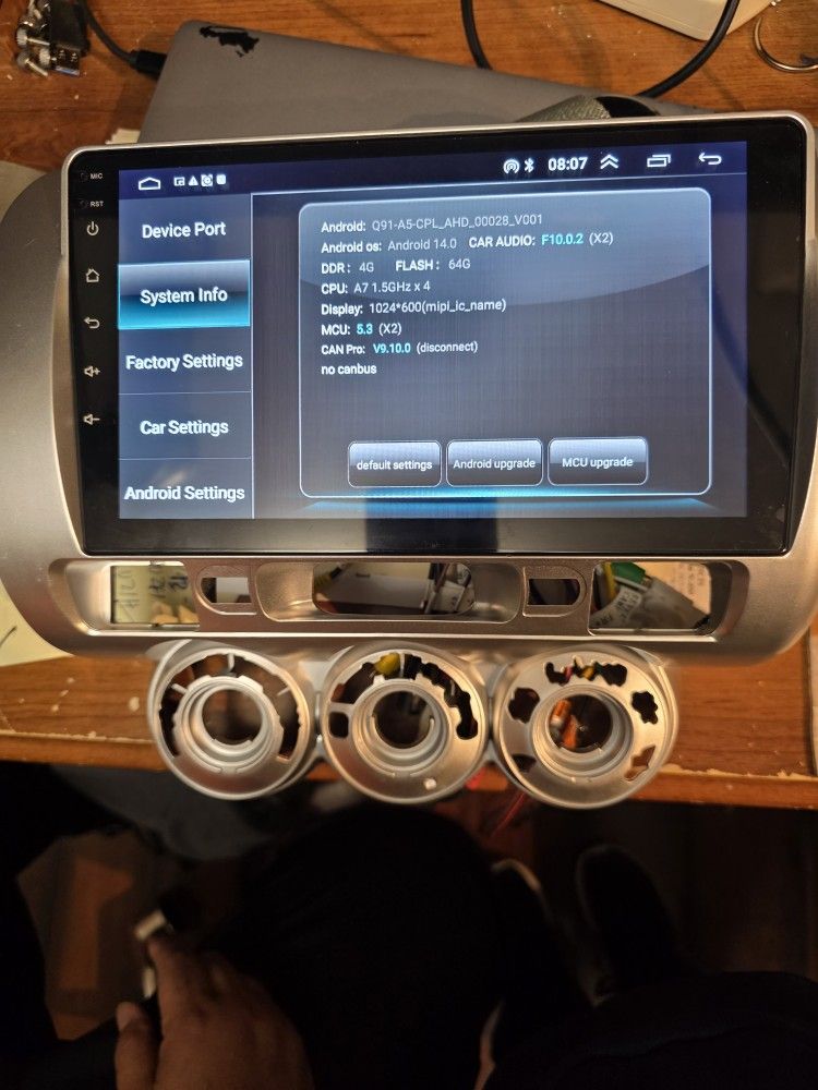 9 inch Android 14 Car Stereo for Honda Fit 2002- 2008 