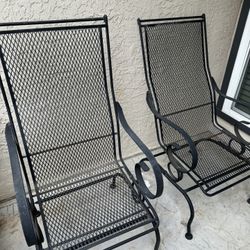 Metal Rocking Chair