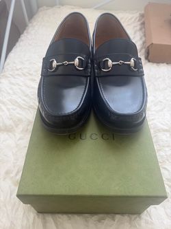 Gucci Mens Horse bit loafers