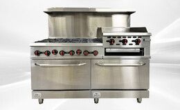 60 ins 6b24g cheese melter NSF oven range CD-R6-24B