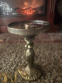 Vintage Brass Lamp