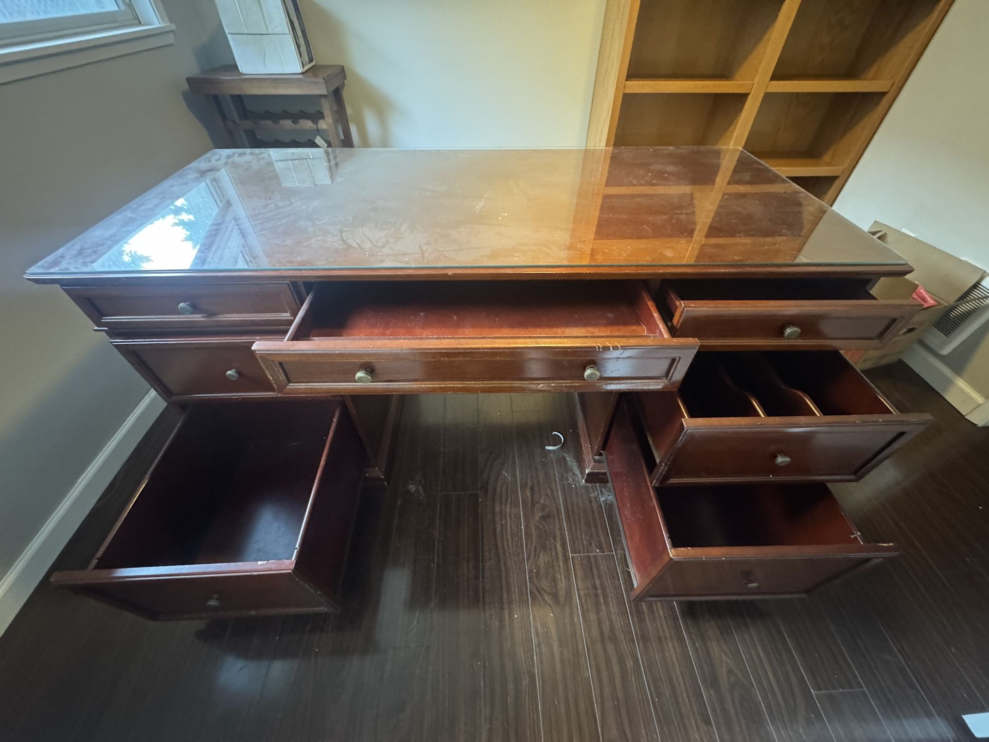 Free Cherry Wood Desk