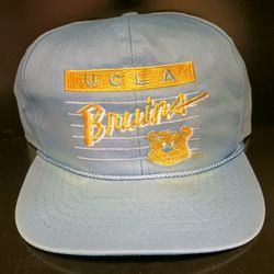 Vintage NCAA College University Of California Los Angeles UCLA Bruins Roped Snapback Hat