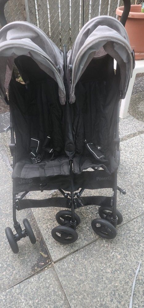 Power Glyde Double Stroller