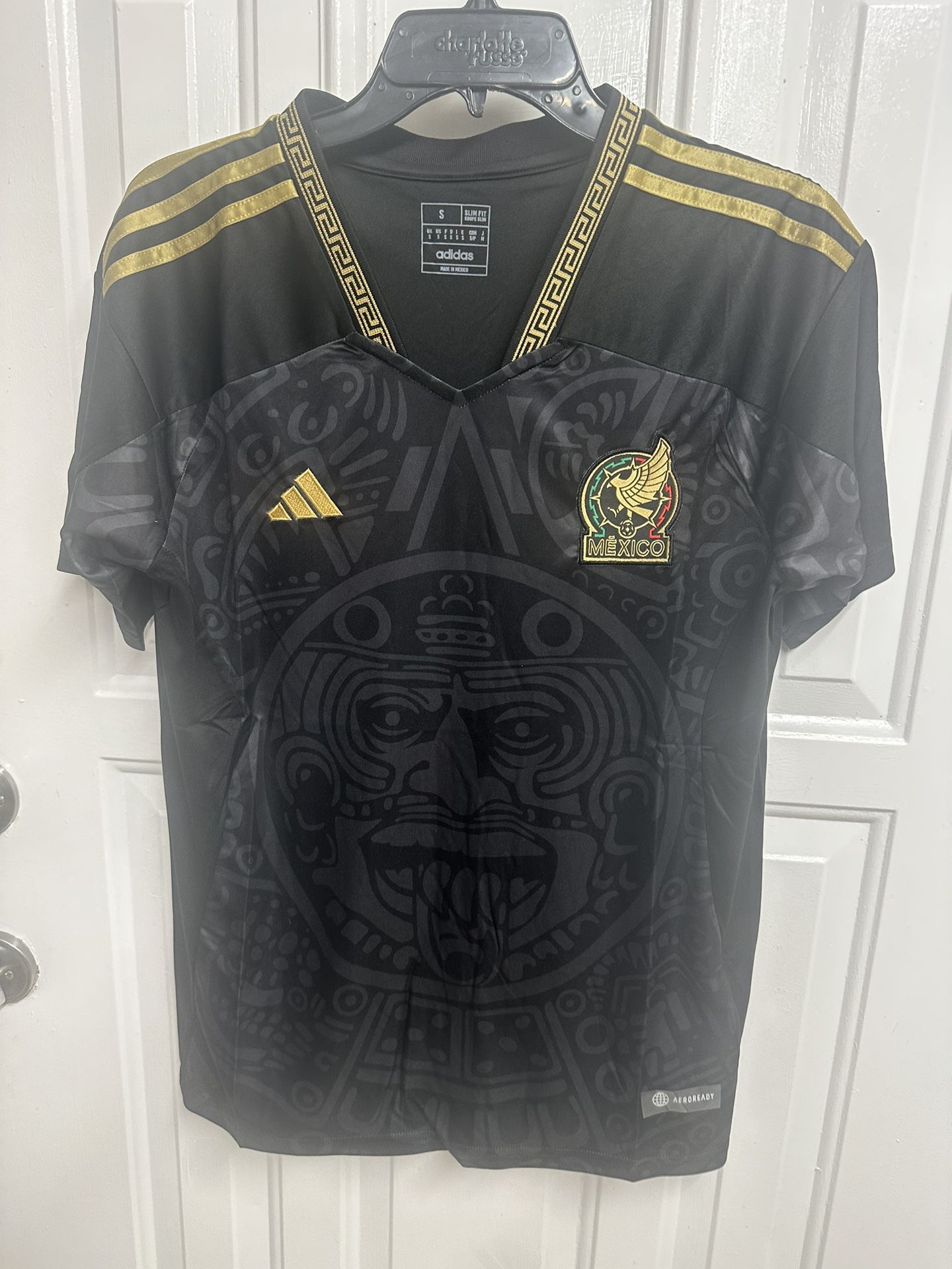 mexico soccer jersey black