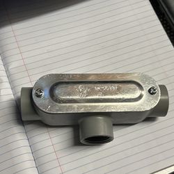 Conduit body 3/4" tee new