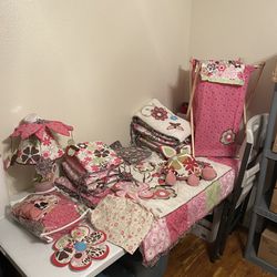 Girls Cocalo Bedroom Crib Decor Bundle!  Thumbnail
