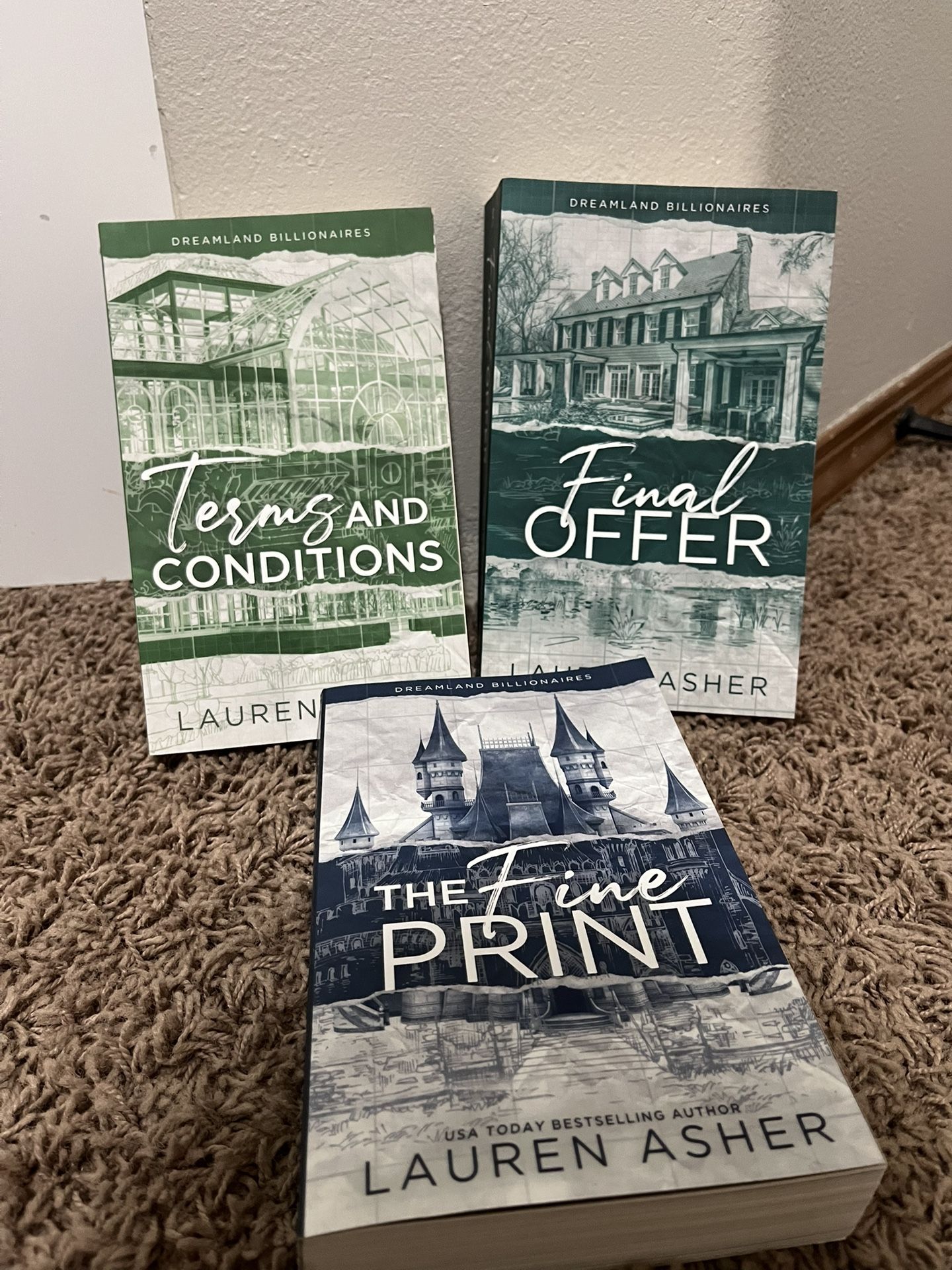 Dreamland Billionaires Series By Lauren Asher