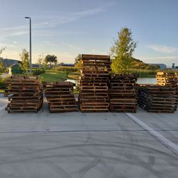 150 + pallets