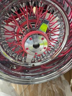 Rims tires Dayton Daytons spoke wheels 13's lowrider wheels knock offs Daytona