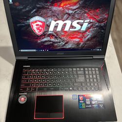MSI GT73 VR Full Size Gtx1080
