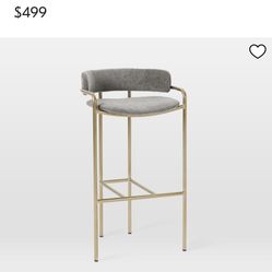 Pair Of West Elm Bar Stools