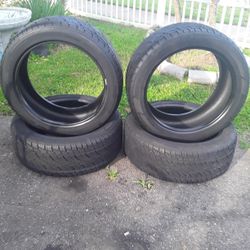 Nankang 285-45-22 Tires 4, Used, 75%tread, No Patches Or Plugs$150